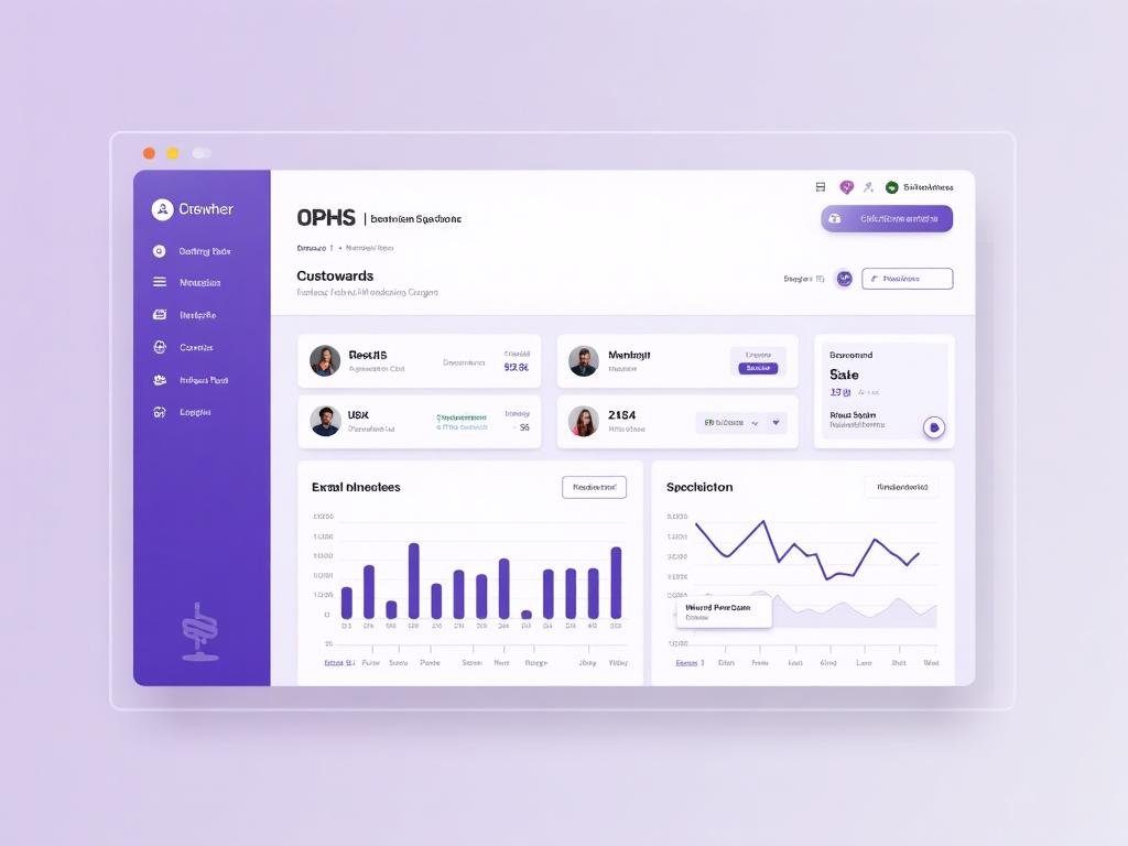 crm mockup